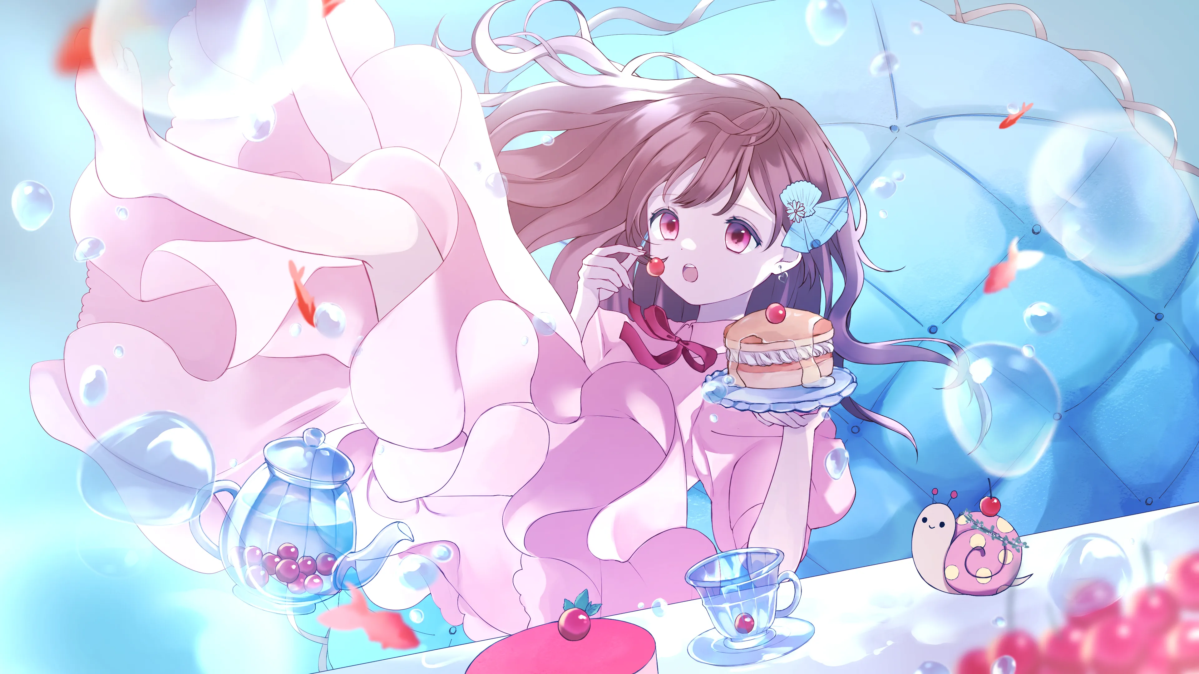 きらきらスイーツパーチー(歌ってみたイラスト)