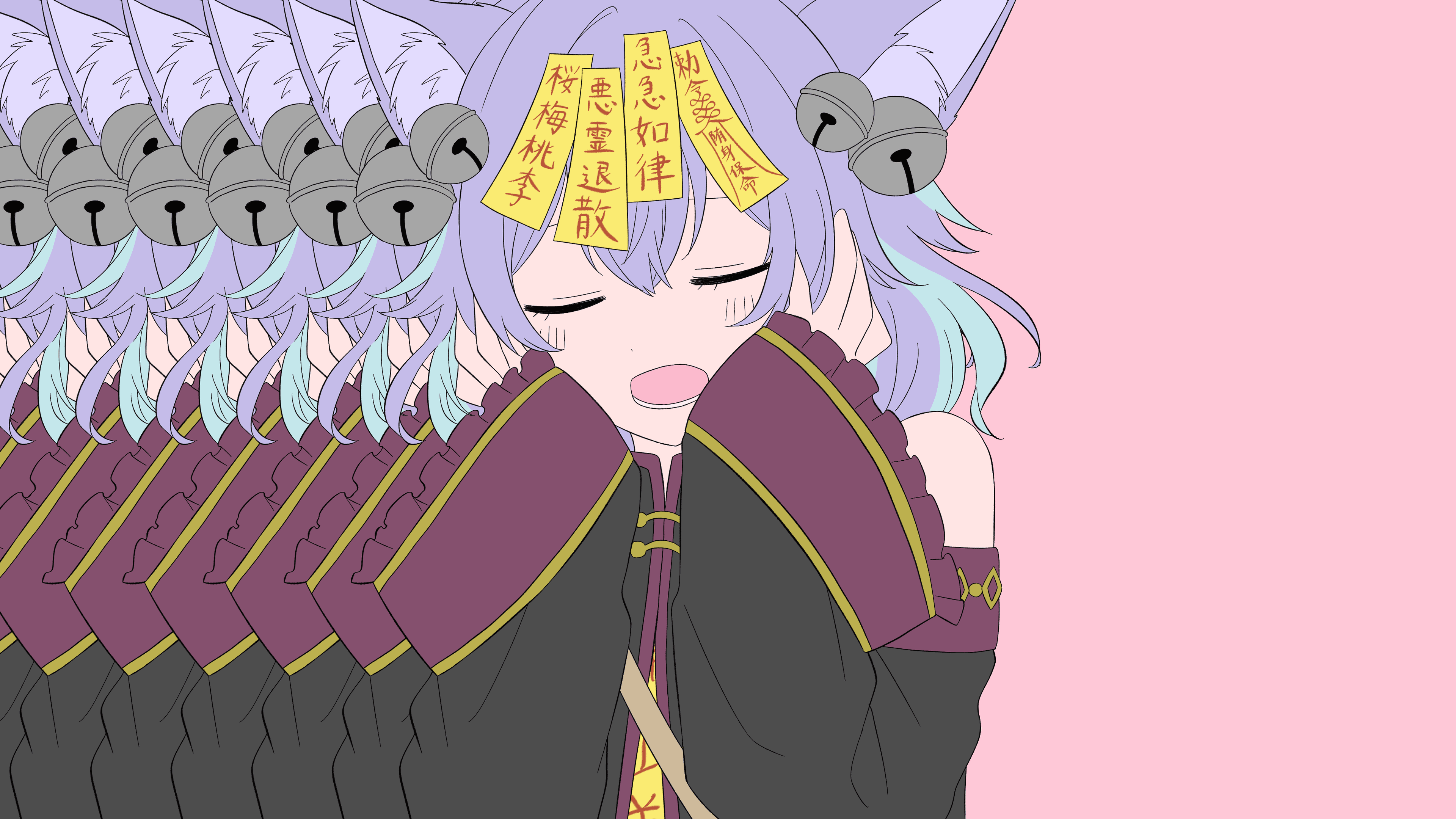 本家パロディMV用イラスト(複数カット)